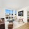 Living area and bedroom view